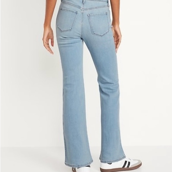 Old Navy Light Blue Flare Jeans - Picture 2 of 4